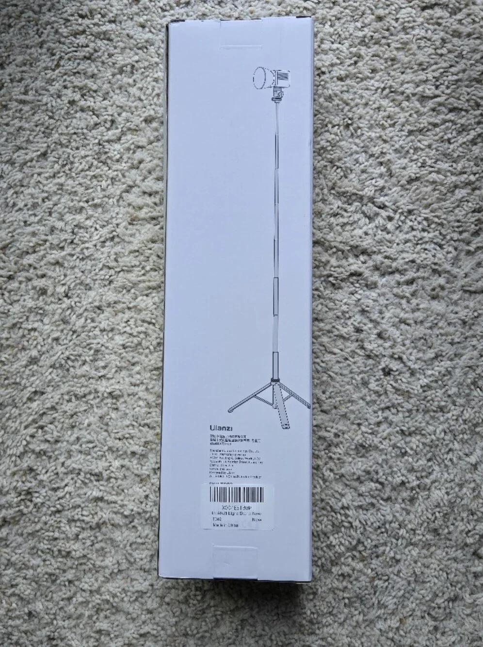 MT-89 Ulanzi Black Monopod with Cold Shoe Mount Quick Release brand New In Box